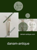 Georg Jensen Sterling Sølv Relief Spise Gaffel No 012A