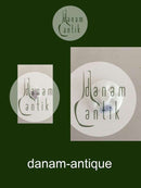 Royal Copenhagen Porcelænsknap med Håndmalet Blomstermotiv