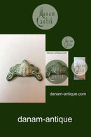 Royal Copenhagen Porzellan-Schmuckanhänger von Arje Griegst in Form eines Trollkopfes Nr. 5162