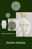 Georg Jensen Akkeleje纯银蛋糕叉No 043