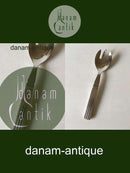 Georg Jensen Bernadotte Salad Serving Fork in Sterling Silver and Stainless Steel No 110B