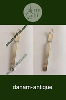 Georg Jensen Sterling Sølv 'Bernadotte' Frokostgaffel No 022