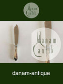 Georg Jensen Antik Lagkagekniv I Sterling Sølv og Rustfrit Stål No 196