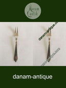 Georg Jensen Antik Sterling Sølv Pålægsgaffel No 144