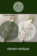 Georg Jensen Sterling Sølv Blok Kagegaffel No 043