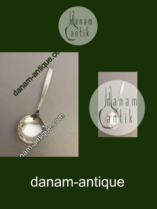 Georg Jensen Sterling Sølv Cypres Medium Serveringsske No 113