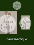 Georg Jensen Cypres Sterling Sølv Spisegaffel No 012