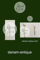 Georg Jensen Old Danish Sterling Silver Meat Fork No 143