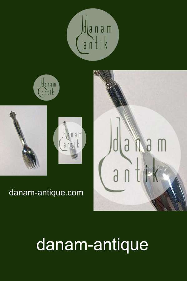 Georg Jensen Sterling Sølv Dronning "Skaffel"