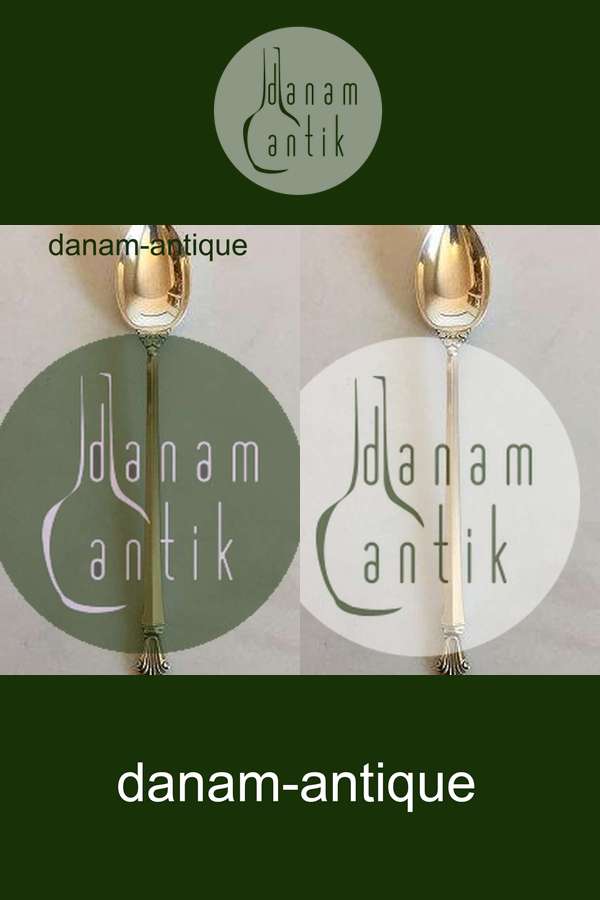 Georg Jensen Sterling Sølv Dronning Istheske No 078