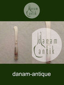 Georg Jensen Dronning Sterling Sølv Smørkniv No 046