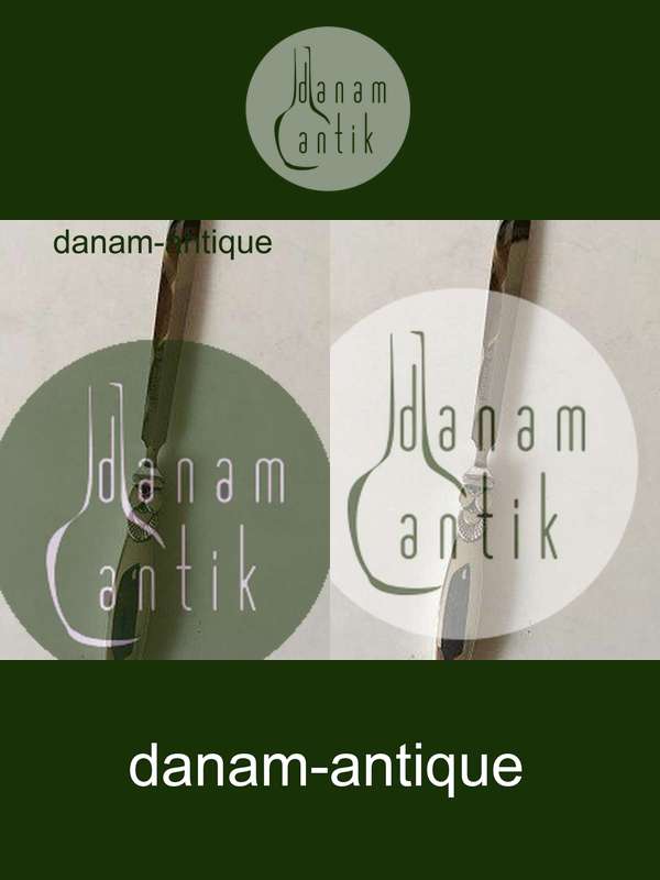 Georg Jensen Kaktus Brevåbner, Lille No 303. Sterling Sølv og Rustfrit Stål