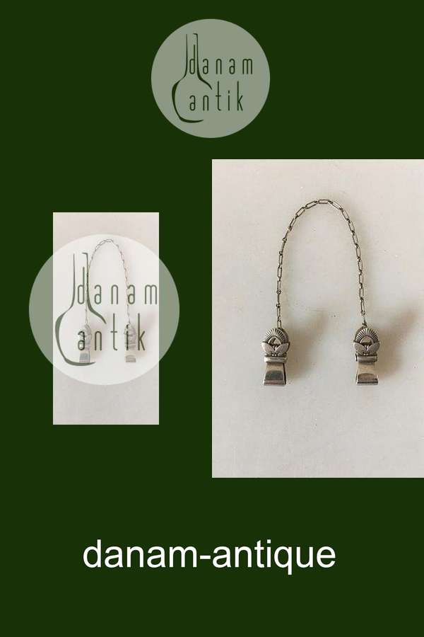 Georg Jensen Sterling Sølv Kaktus Klemme Servietholder. Sjælden No 192