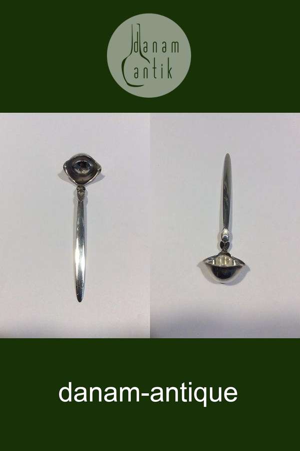 Georg Jensen Kaktus Sterling Sølv Flødeske No 156