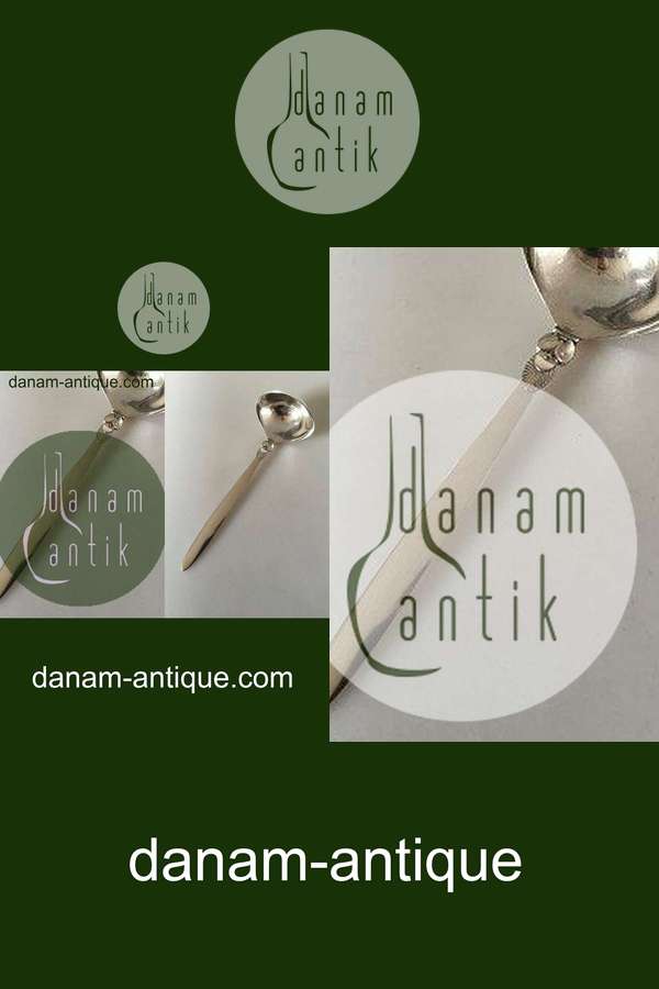 Georg Jensen Sterling Sølv Kaktus Sauceske No 153