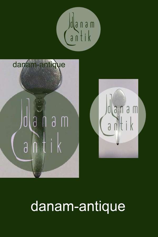 Georg Jensen Kaktus Sterling Sølv Canape servingsspade No 148