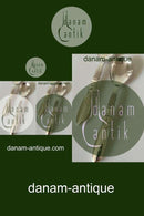 Georg Jensen Sterling Silver Cactus Salad Set No 133