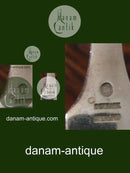 Georg Jensen Sterling Sølv Kaktus Forskærergaffel i Helsølv No 121A