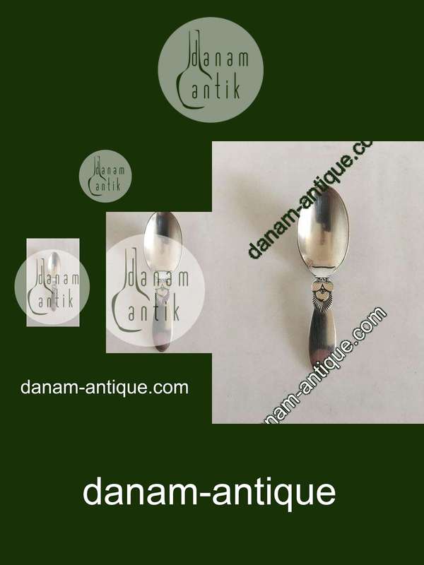 Georg Jensen Sterling Sølv Kaktus Babyske No 091