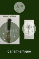 Georg Jensen Sterling Silber Kaktus-Kaviar-Messer mit Hornklinge Nr. 67