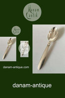 Georg Jensen Sterling Sølv Kaktus Dessertske No 021