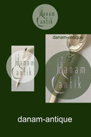 Georg Jensen Sterling Sølv Kaktus Spiseske No 011