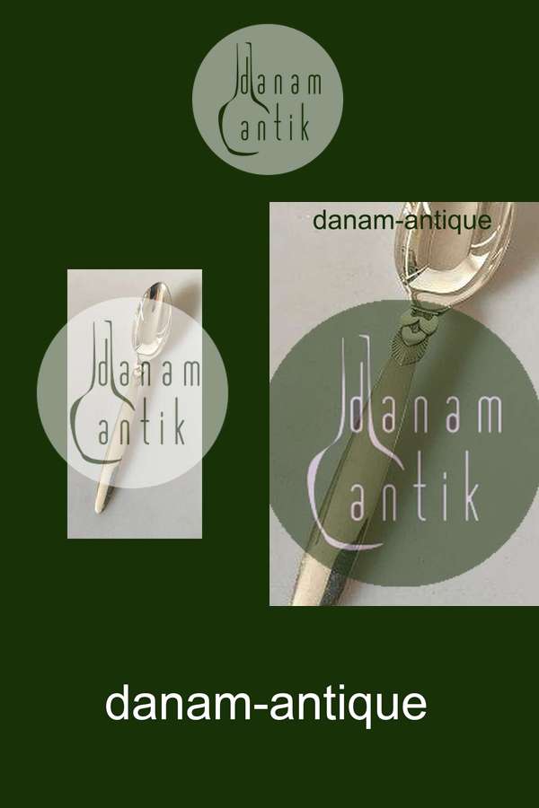 Georg Jensen Sterling Sølv Kaktus Spiseske No 011