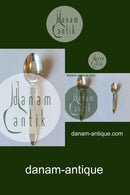 Georg Jensen Sterling Sølv Kaktus Spiseske No 001