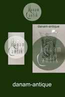 Holmegaard Julevandglas 2016. Designet af Jette Frölich