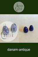 Rørstrand Blå Eld / Ild Salt - og Pebersæt