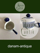 Rørstrand Blå Koka Medium Sauce Bowl with Lid