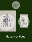 Rörstrand Earthenware East Indies Cake Plate 18 cm