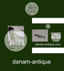 Rørstrand新艺术风格的蜥蜴（壁虎）碗