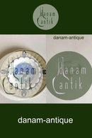 Aluminia Fantasy瓷质蛋糕盘，图案为K：两只燕子。Nilaus Fristrup 1882