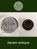 Arabia Stoneware. Ruska Espresso Cup and Saucer