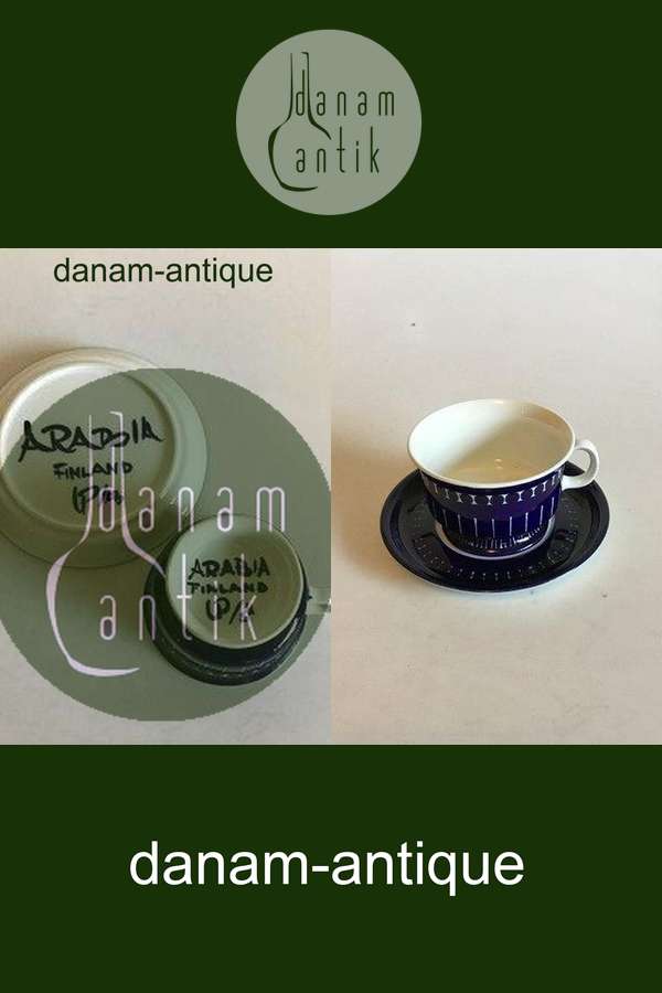 アラビア フィンランド バレンシア ティーカップ＆ソーサー