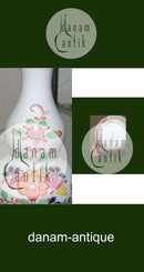 Meissen Tysk Porcelæns Flacon