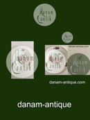 Meissen Spisetallerken med Blomsterdekoration