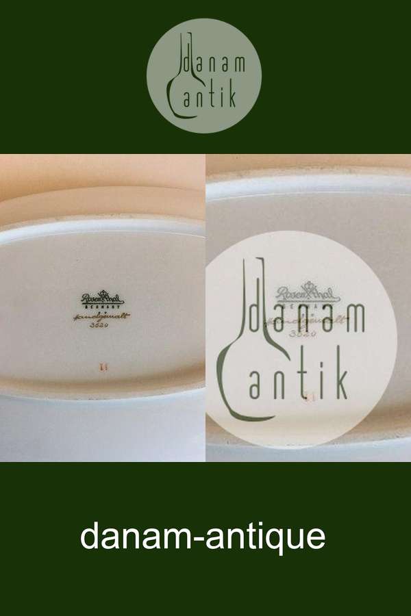 Bjorn Wiinblad/Rosenthal Romanze Studioline 3620 Oval Dish