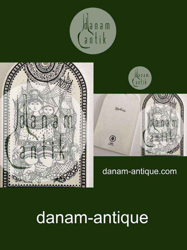 Bjorn Wiinblad Nymolle Wall Relief "North"