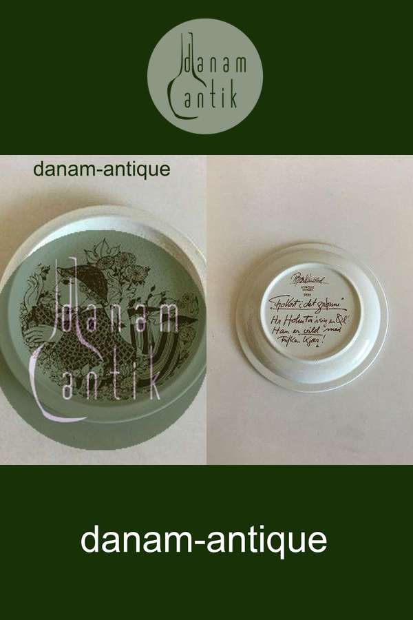 Bjorn Wiinblad, Nymolle Plate "The Luncheon on the Grass" No 3591