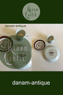 Bjorn Wiinblad, Nymolle January Month Cup No 3513, Saucer and Cake Plate No 3520