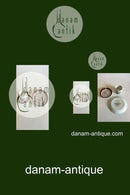 Bjorn Wiinblad, Nymolle September Month Cup No 3513, Saucer and Cake Plate No 3520