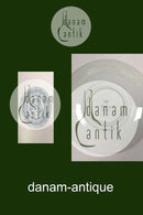 Nymollel Bjørn Wiinblad Faience plate with blue decoration of girl No 3055-1283