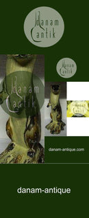 アルネ・イングダム ストーンウェア フェレット／ヘルメルン像