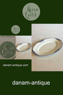 Villeroy & Boch Blå Olga Stort ovalt fad