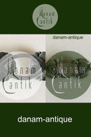 F. Svinth Århus Silber Brosche mit Stein