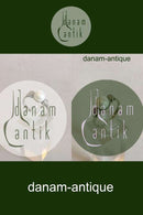 Ring i 14 K Hvidguld med Perle og to små Brillanter