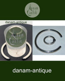 Hans Hansen Sterling Sølv Armbånd og Ring med Hæmatit