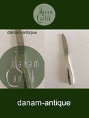 "Rex" Spisekniv i Sølv og Rustfrit Stål. 21.5 cm. W & S Sørensen